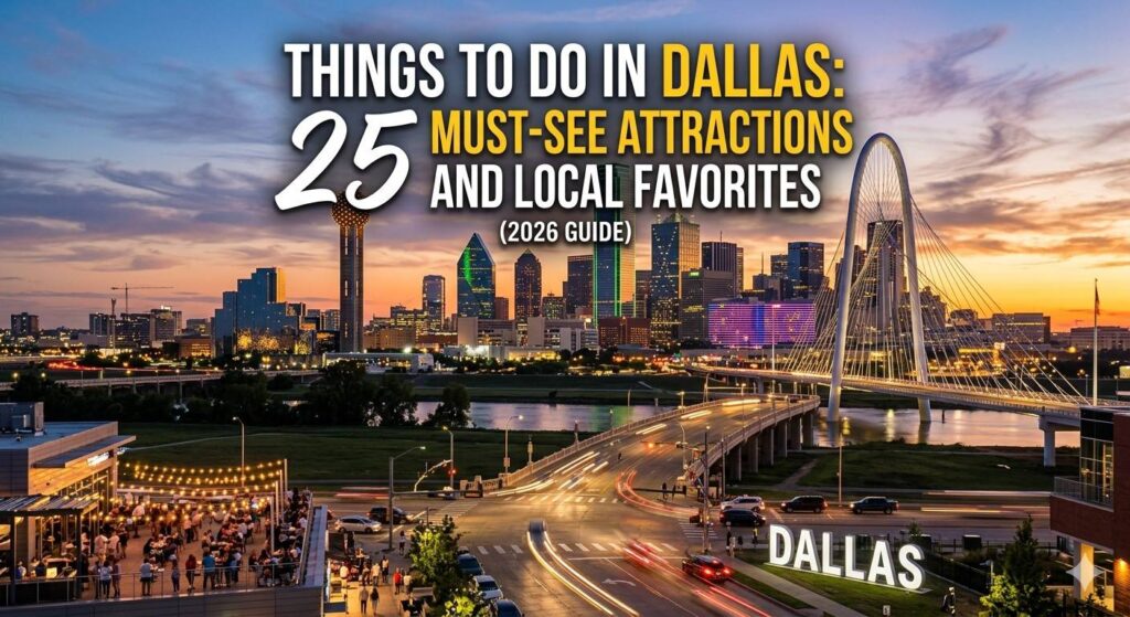 Things to Do in Dallas: 25 Must-See Attractions and Local Favorites (2026 Guide) things to do in dallas