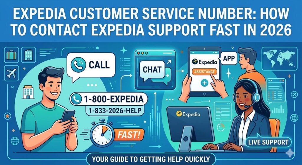 Expedia Customer Service Number: How to Contact Expedia Support Fast in 2026 expedia customer service number